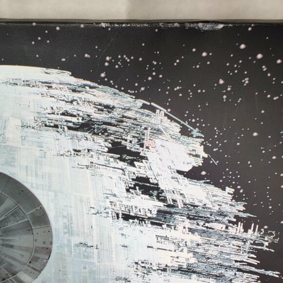 Star Wars Death Star II Canvas 22 x 22 in Return of the Jedi Light Up Disney - Picture 10 of 16